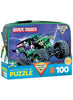 Eurographics Puzzle 100-Pcs In Lunch Bag - Monster Jam Grave Digger 9100-5938 - Colorland Toys